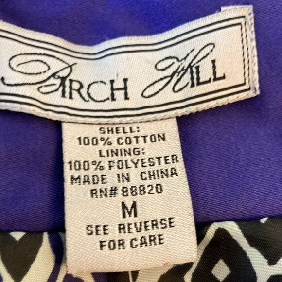 Birch Hill BNWT 90s Y2k studded purple blazer w/ pockets and hook closures - Picture 6 of 11